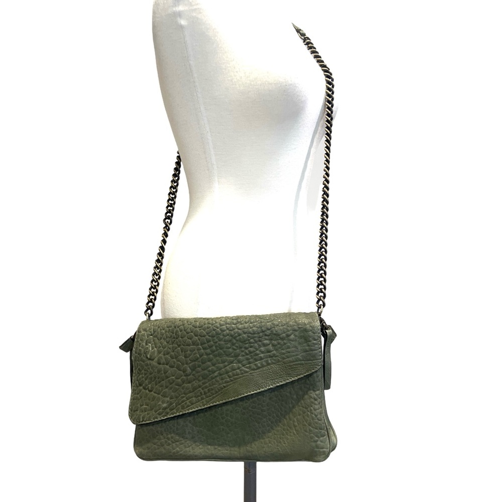 Maxon Pebble Leather Crossbody Bag - Picture 1 of 10